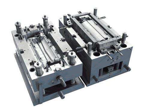 注塑模具動(dòng)、定模采用鑲塊形式